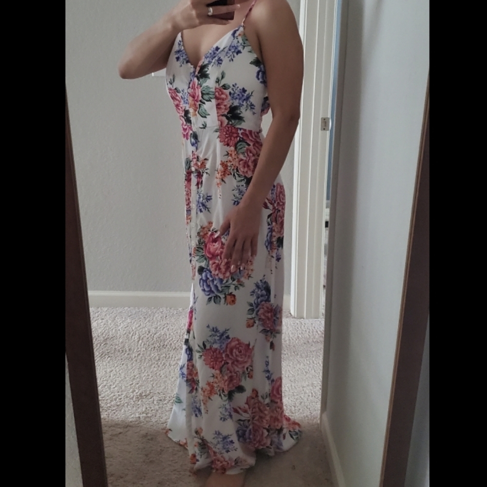 Maxi floral dress